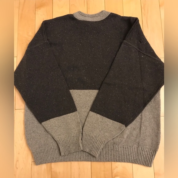 CARLO COLUCCI mens sweater Excellent condition! Sz XL US 50 wool blend embroider - Picture 4 of 11